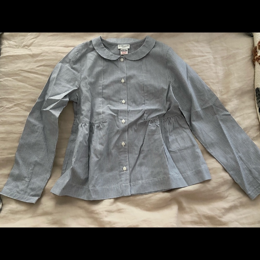 CYRILLUS stripped Kids shirt size 6/8